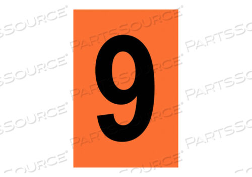 OEM#: 5910-9СВЕТООТРАЖАЮЩИЕ ЦИФРЫ И БУКВЫ 9 PK25 от Brady Americas
