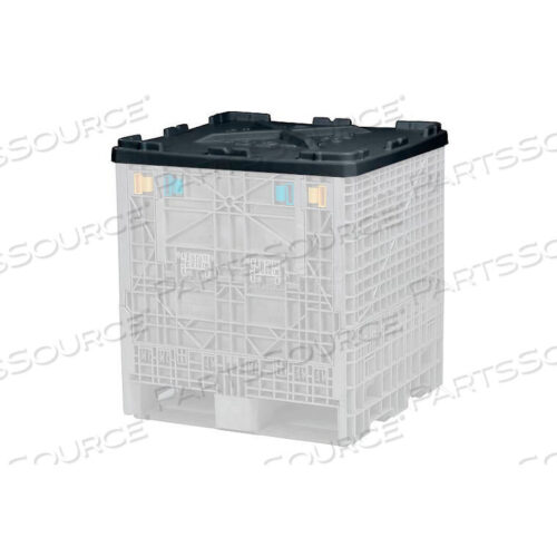 OEM#: BC3230LIDFOLDING BULK SHIPPING CONTAINER LID - 32L X 30W BLACK by Monoflo International