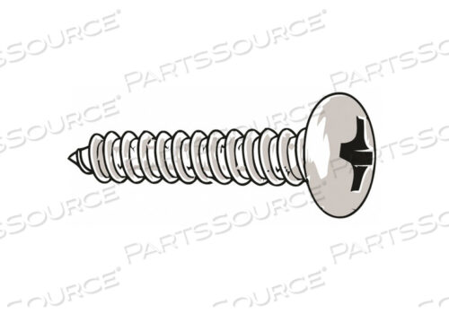 OEM#: U26661.024.0200TAP SHT MTL SCREW PAN #14 2 ДЮЙМА PK100 от Fabory