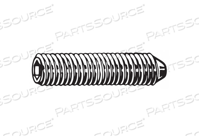 OEM#: M07800.050.0005УСТАНОВОЧНЫЙ ВИНТ ST M5 X 0,80 ММ КОНУС 5 ММ PK100 от Fabory