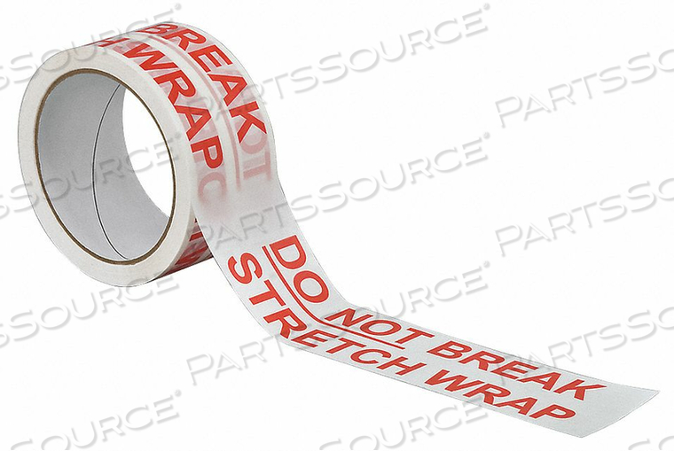 OEM#: 15C752 ЛЕНТА ДЛЯ УПЛОТНЕНИЯ КАРТОНА КРАСНАЯ/БЕЛАЯ 2 ДЮЙМА X 55 ЯРД от Tapecase