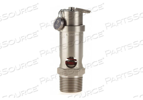 OEM#: SRV530-3/4-V-SS-125SAFETY VALVE SOFT SEAT 3/4IN 125 PSI SS by Conrader