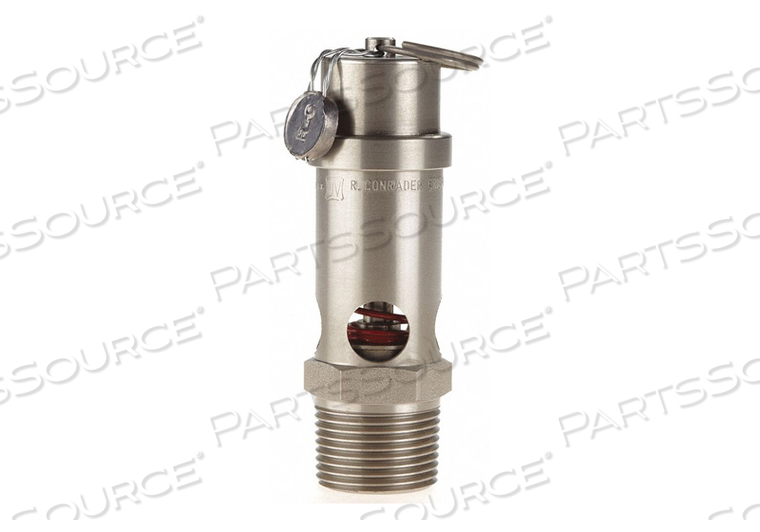 OEM#: SRV530-3/4-V-SS-125SAFETY VALVE SOFT SEAT 3/4IN 125 PSI SS by Conrader