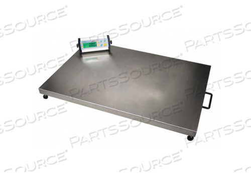 OEM#: CPWPLUS 150LCPWPLUS ЦИФРОВЫЕ ПЛАТФОРМЕННЫЕ ВЕСЫ С КОЛЕСАМИ, 330 ФУНТОВ X 0,1 ФУНТА, ПЛАТФОРМА 35-3/8X23-5/8 от Adam Equipment