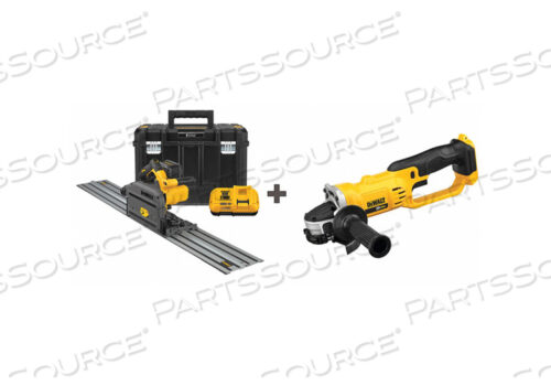 OEM#: DCS520T1/ DCG412BCORDLESS TRACK SAW KIT 6-1/2 IN BLADE by DeWalt