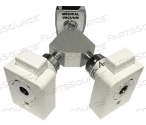 OEM#: YB-CO-CHUV-CHY-BLOCK COUPLER, 1/8 ДЮЙМА FNPT, ВАКУУМНЫЙ, БЕЛЫЙ от Ohio Medical, LLC