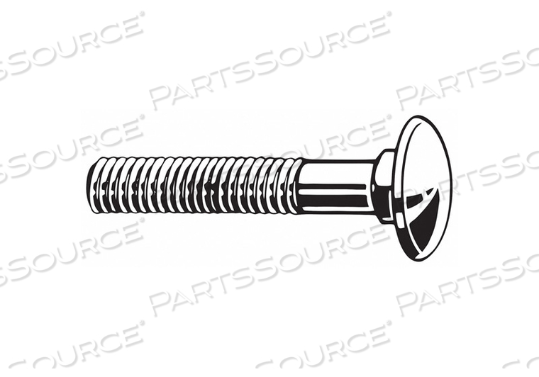 OEM#: U08320.025.0250БОЛТ С КАРЕТОЧНОЙ ГОЛОВКОЙ 1/4-20X2 1/2 L PK100 от Fabory