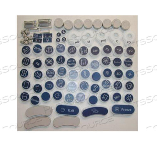 OEM#: KTZ207558Комплект запасных клавиш V730 BT02-BT03 от GE Healthcare