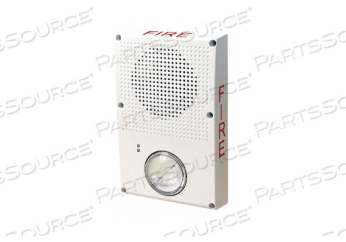 OEM#: WG4WF-SVMCНАРУЖНЫЙ ГРОМКОГОВОРИТЕЛЬ STROBE, БЕЛЫЙ, FIRE от Edwards Signaling