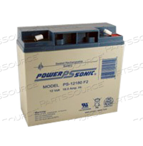OEM#: PS-12180F2POWER-SONIC 12 ВОЛЬТ 18,0 Ач SLA от R&D Batteries, Inc.