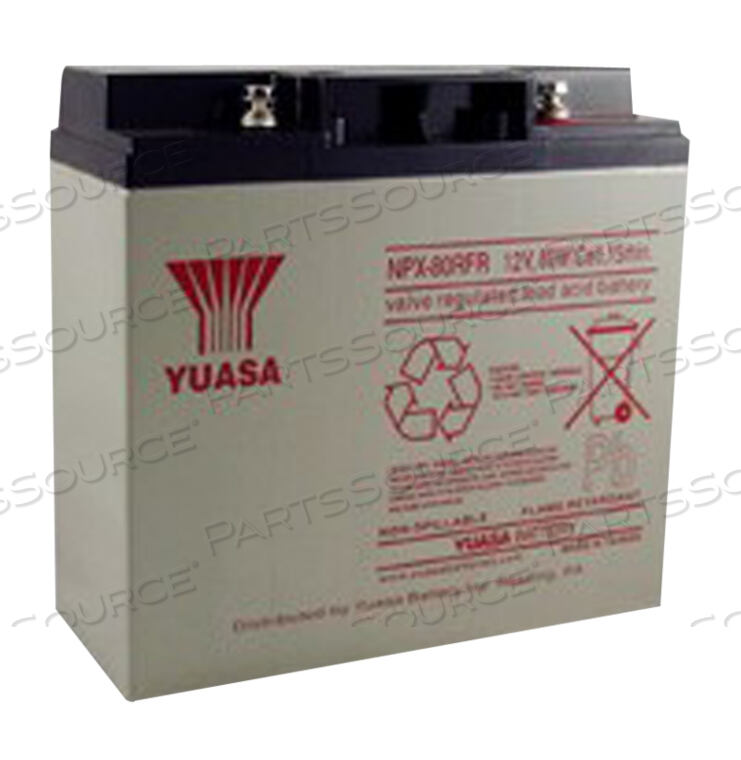 Заменяет ENERSYS NPX-80RFR12 VOLT 20.0AH SLA