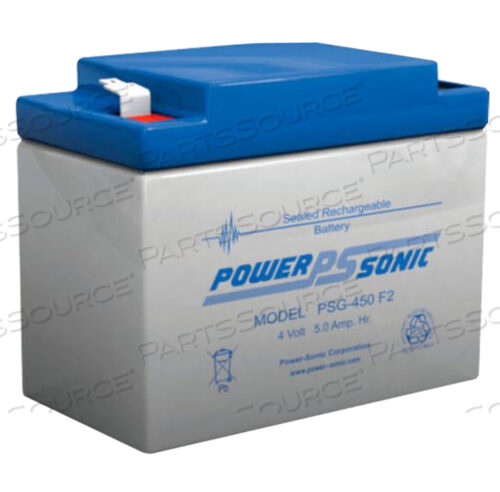 АККУМУЛЯТОРНАЯ БАТАРЕЯ, ГЕРМЕТИЧНАЯ СВИНЦОВО-КИСЛОТНАЯ, 4 В, 5 АЧ ДЛЯ СТОЛА OSI 5892 (НИЖНИЙ)