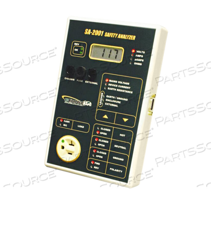 OEM#: SA-2001АНАЛИЗАТОР БЕЗОПАСНОСТИ от BC Group International, Inc. (BC Biomedical)