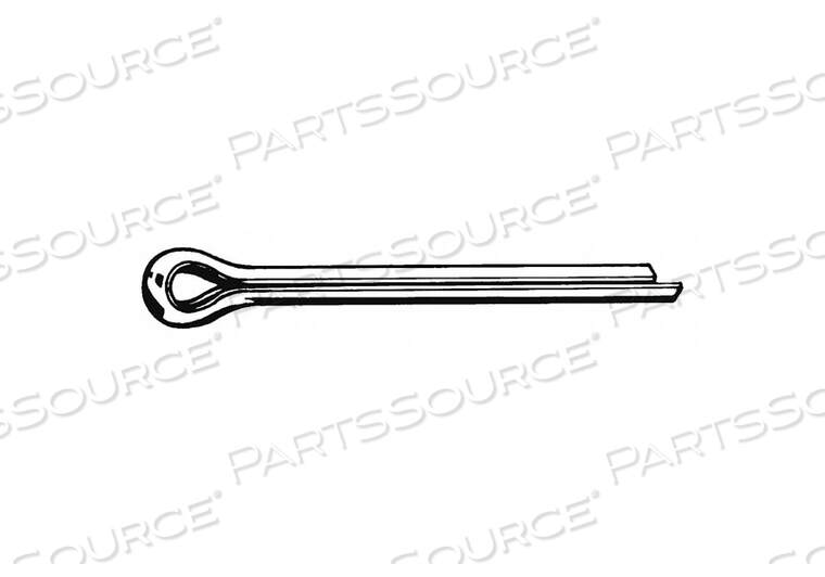 OEM#: M55700.063.0080ШПЛИНТ 6.3MMDX80MM L SS A4 PK5 от Fabory