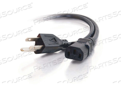 OEM#: 299252FT 16 AWG NEMA 5-15P - C13 УНИВЕРСАЛЬНЫЙ КАБЕЛЬ ПИТАНИЯ - ЧЕРНЫЙ от Legrand AV (C2G)