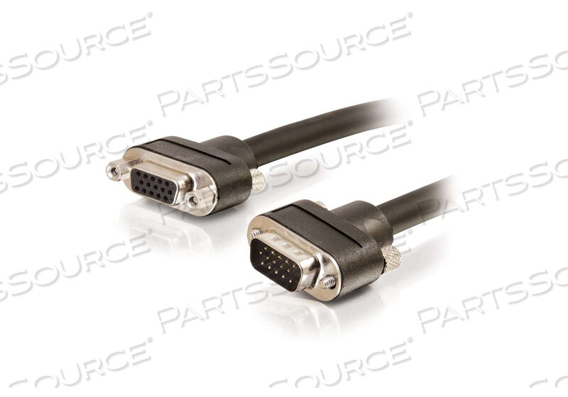 OEM#: 50235ВИДЕОКАБЕЛЬ УДЛИНИТЕЛЬНЫЙ, КАБЕЛЬ 30 AWG, ПВХ, ЧЕРНЫЙ, VGA MALE, VGA FEMALE, 3 ПРОВОДНИКА, 30 В от Legrand AV (C2G)