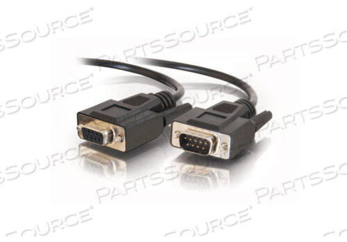 OEM#: 5203325FT DB9 MALE - DB9 FEMALE RS232 УДЛИНИТЕЛЬНЫЙ КАБЕЛЬ - ЧЕРНЫЙ от Legrand AV (C2G)