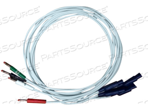 ЗАМЕНА КОМПЛЕКТА ОТВЕДЕНИЙ ДЛЯ КАБЕЛЯ ПАЦИЕНТА ELI, БАНАН - IEC (КОМПЛЕКТ ИЗ 4 ОТВЕДЕНИЙ ДЛЯ КОНЕЧНОСТЕЙ)