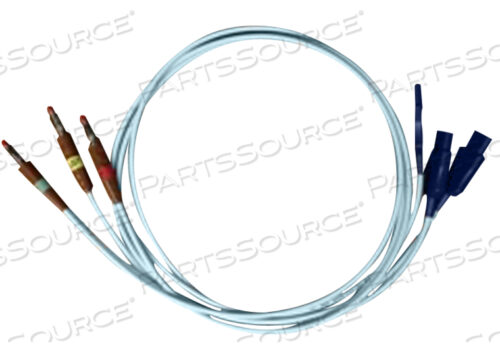 REPLACEMENT LEAD SET FOR ELI PATIENT CABLE, BANANA - IEC(C1 - C3)