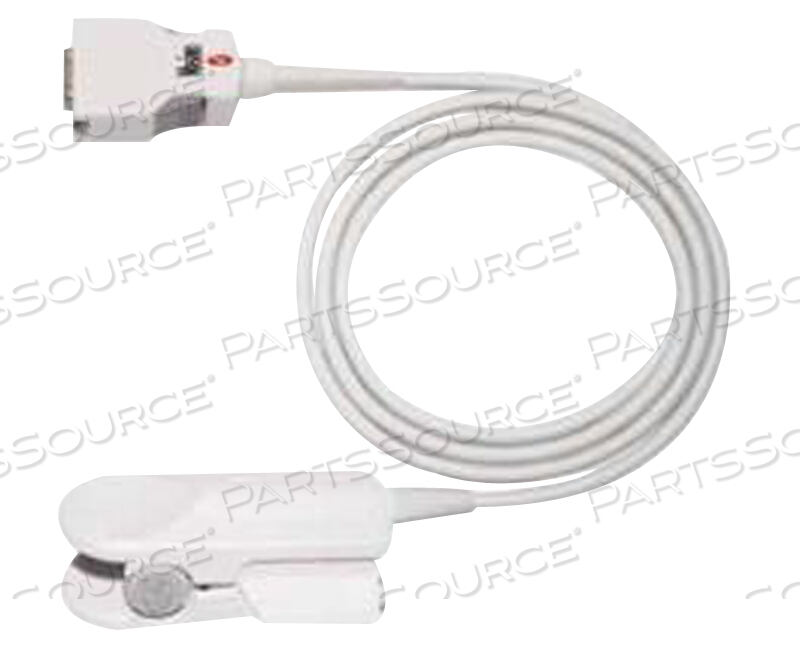 Заменяет Masimo 2651МНОГОРАЗОВЫЙ ДАТЧИК SPO2 С ПРЯМЫМ ПОДКЛЮЧЕНИЕМ, ЗАЖИМ ДЛЯ ВЗРОСЛЫХ, 3,5 ФУТА