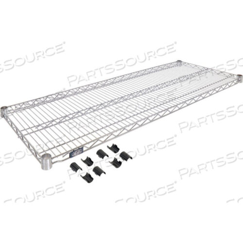 OEM#: S1442SСТАНДАРТНАЯ ПРОВОЛОЧНАЯ ПОЛКА, НЕРЖАВЕЮЩАЯ СТАЛЬ, 14 Ш X 42 Л от Precision Sourcing