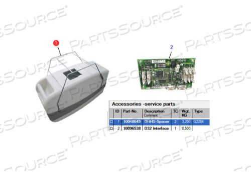 OEM#: 10048649DHHS ФТОРИСТАЯ ТРУБКА РАСПОРНАЯ ВСТАВКА от Siemens Medical Solutions