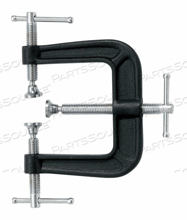 OEM#: B-EC3EDGE C-CLAMP 2-1/2 IRON LT DUTY 300 LB. от Bessey