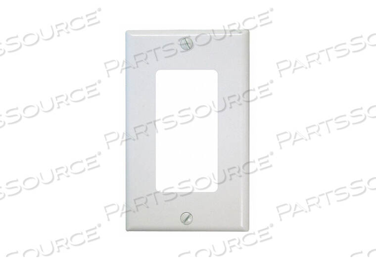 OEM#: WSTP-WWALL SWITCH PLATE, FOR WIRELESS ROCKER STYLE TRANSMITTER SWITCH, WHITE by RIB