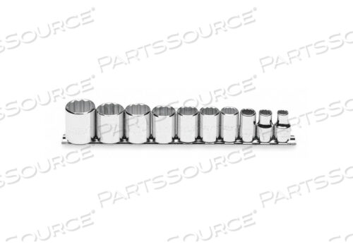 OEM#: J52118НАБОР ГОЛОВОК SAE 3/8 ДЮЙМА DR 10 ШТ. от Proto