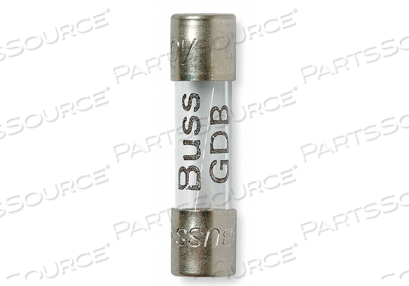 OEM#: GDB-1.25AGLASS FUSE, 2A, 250V AC, GDB SERIES от Cooper Bussmann