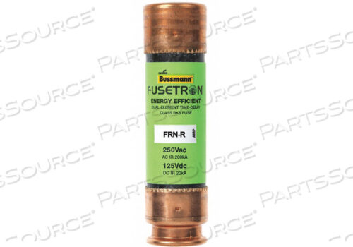 OEM#: FRN-R-7FUSE, С ЗАДЕРЖКОЙ СРАБАТЫВАНИЯ, КЛАСС RK5, 250 В переменного тока, 7 А от Cooper Bussmann