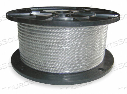 OEM#: 2VJU9CABLE 5/16 ДЮЙМА 25 ФУТОВ ДЛИНА 1800 ФУНТОВ. 7X19 SS от DAYTON ELECTRIC MANUFACTURING CO