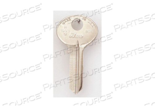 OEM#: R1003M-BO1KEY BLANK BRASS TYPE BO1 5 PIN PK10 от Kaba