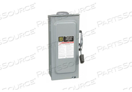 OEM#: D222NRBАВАРИЙНЫЙ ВЫКЛЮЧАТЕЛЬ 240 В переменного тока 2PST 60 AMPS AC от Square D