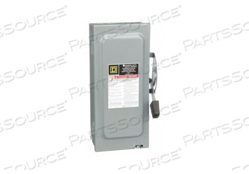 OEM#: D322NАВАРИЙНЫЙ ВЫКЛЮЧАТЕЛЬ 240 В переменного тока 3PST 60 AMPS AC от Square D
