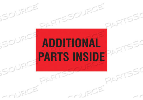 OEM#: 16U949СОДЕРЖАНИЕ ЭТИКЕТКИ С ИНСТРУКЦИЯМИ PK50 от Tapecase