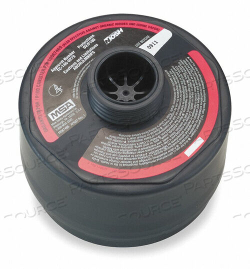 OEM#: 10067469КАНИСТРА ДЛЯ ПРОТИВОГАЗА ЧЕРНО-МАГЕНТОВАЯ от MSA Safety Sales, LLC