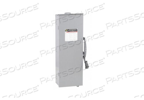 OEM#: DT322RBАВАРИЙНЫЙ ВЫКЛЮЧАТЕЛЬ 240 В переменного тока 3PST 60 AMPS AC от Square D
