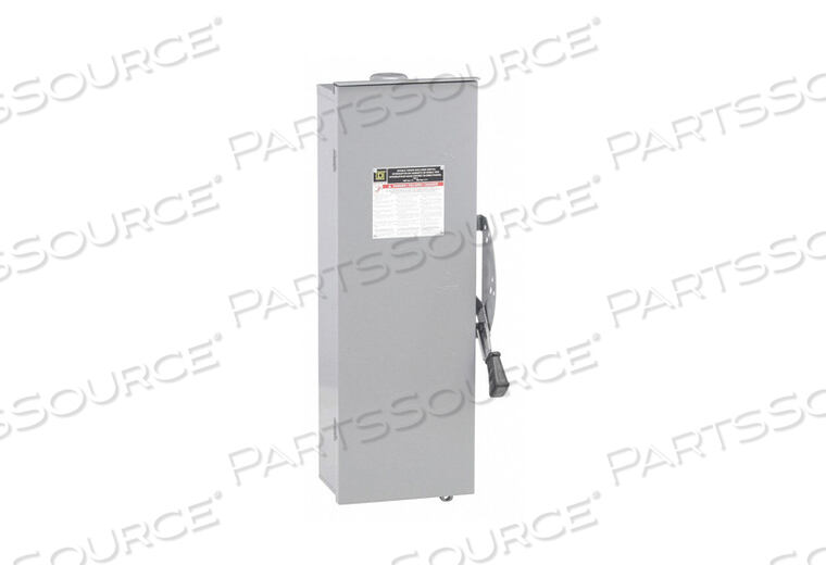 OEM#: DT322RBАВАРИЙНЫЙ ВЫКЛЮЧАТЕЛЬ 240 В переменного тока 3PST 60 AMPS AC от Square D