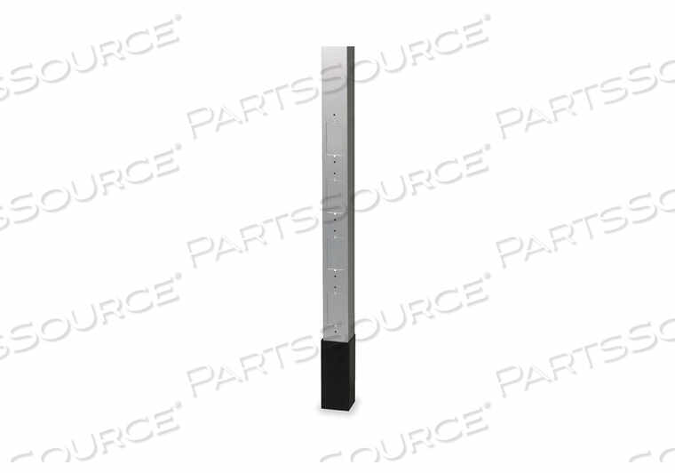 OEM#: HBLPPOAALSERVICE POLE SILVER 10 FT 2 L 2.13 W от Hubbell Incorporated, Wiring Device-Kellums