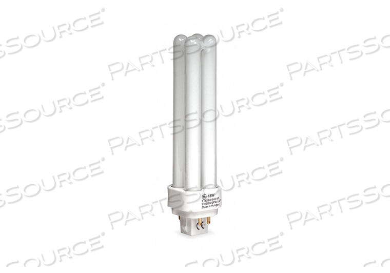 OEM#: F18DBX/827/ECO4PPLUG-IN CFL 18 Вт с регулируемой яркостью 2700 К 12 000 ч от GE Lighting