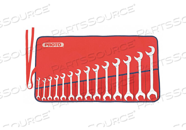 OEM#: J3100BANGLE НАБОР ГАЕЧНЫХ КЛЮЧЕЙ С ОТКРЫТЫМ ЗЕМЛЕМ 14 ШТ. SAE от Proto