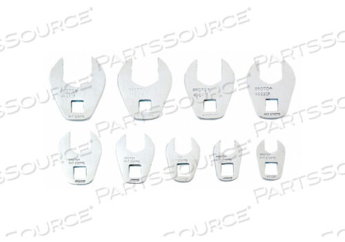 OEM#: J49004CFCROWFOOT НАБОР ГОЛОВОК ОТКРЫТЫЙ КОНЕЦ 3/8 DR 9 PC от Proto