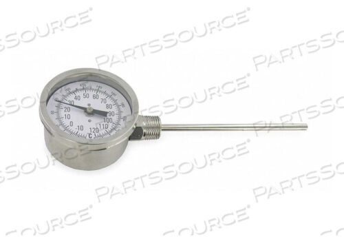 OEM#: BTLR3255DБИМЕТАЛЛИЧЕСКИЙ ТЕРМОМЕТР С 3-ВЫМ ШКАЛОЙ ОТ 0 ДО 250F от Dwyer Instruments