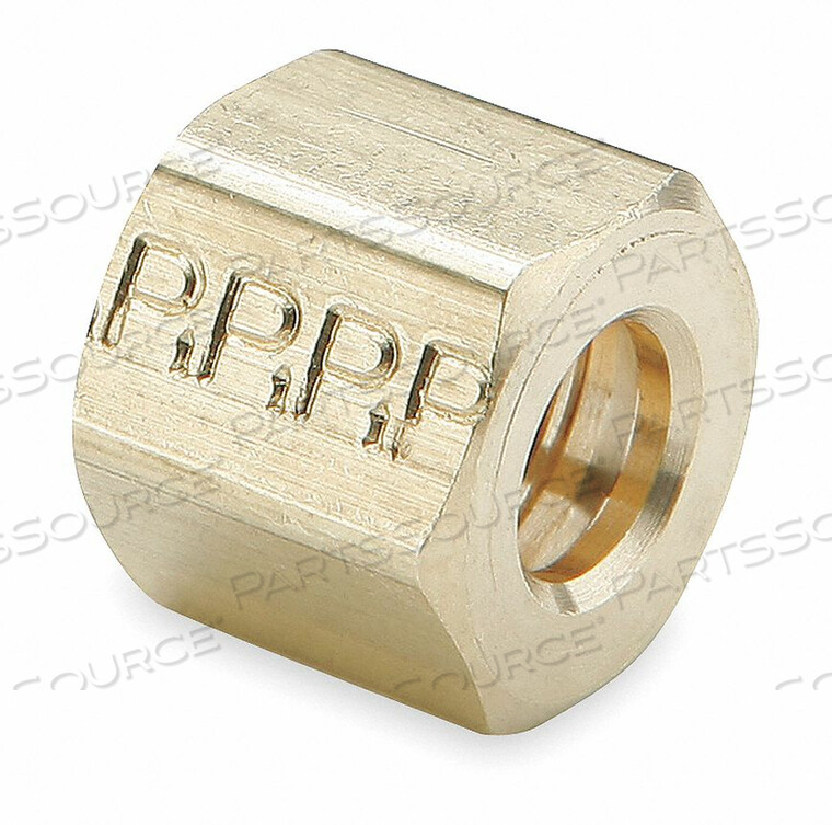 OEM#: 61C-5NUT BRASS COMP 5/16IN PK10 от Parker Hannifin Corporation
