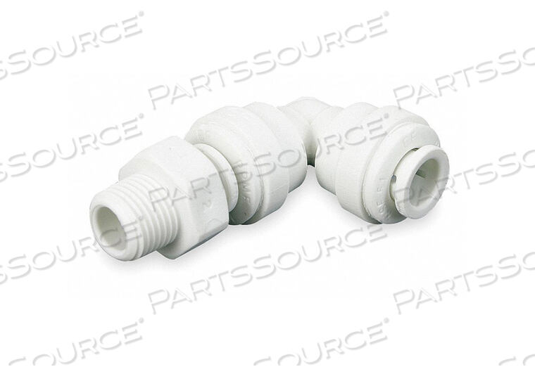 OEM#: PM090801S-PK1090 SWIVEL ELBOW 5/16 IN TUBE GRAY PK10 by Reliance Worldwide Corporation