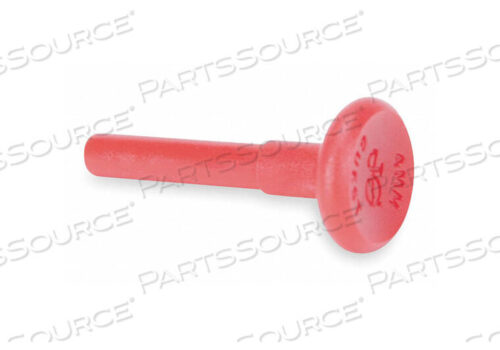 OEM#: PM0804R-PK10PLUG 5/32 TUBE OD ACETAL RED PK10 by Reliance Worldwide Corporation
