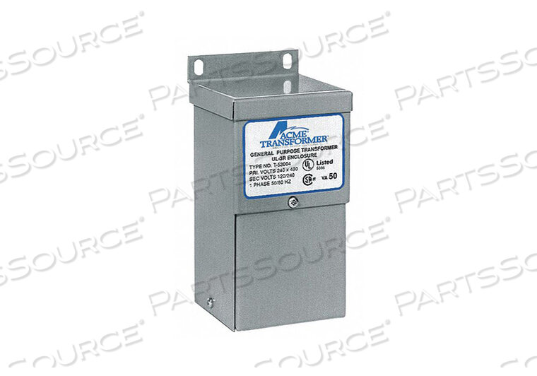 OEM#: T153005TRANSFORMER 100VA 240VAC 480VAC от Acme Electric