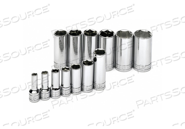 OEM#: 4413 НАБОР ГОЛОВОК SAE 3/8 ДЮЙМА DR 13 ШТ от SK Professional Tools