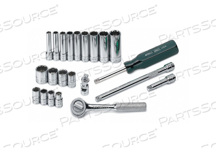 OEM#: 4952 НАБОР ТОРЦЕВЫХ КЛЮЧЕЙ SAE 1/4 IN DR 22 шт от SK Professional Tools
